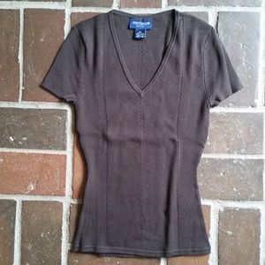 Ann Taylor Silk/Nylon Tee